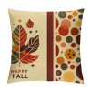 Ulloord Fall pillow Covers Farmhouse Decorations Outdoor Autumn Thanksgiving Farm pillows Decorative Throw Cushion Case for Home Couch Decor