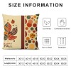 Ulloord Fall pillow Covers Farmhouse Decorations Outdoor Autumn Thanksgiving Farm pillows Decorative Throw Cushion Case for Home Couch Decor