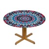 Shangniulu Round Table cover, Pattern Decorative Style, Great for Buffet Tables, Parties, Holiday Dinners and More