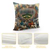 Shangniulu  New York Baseball Full Embroidery pillow Cover Outdoor Sports Decorative pillow Covers for Home Bedroom Living Room Boys Room Decor Gift pillowcase Square Cushion Covers