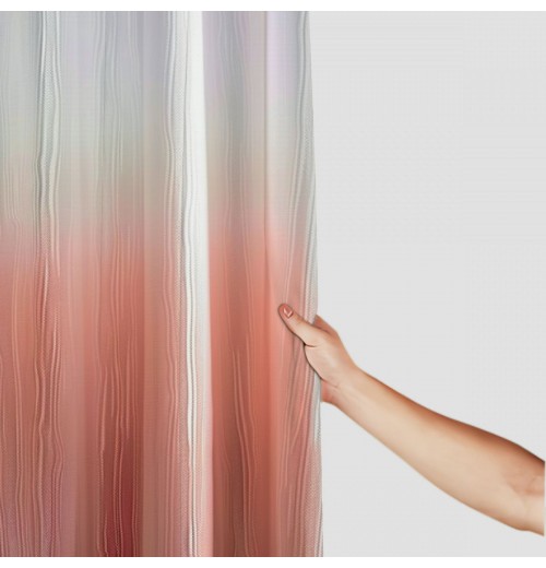 Shangniulu Pink Shower Curtain, Shower Curtains for Bathroom, Waterproof Shower Curtains Comes with Hooks