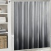 Shangniulu Grey Shower Curtain, Washable Shower Curtains for Bathroom, Waterproof Shower Curtains Comes with Hooks