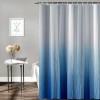 Shangniulu Blue Shower Curtain, Shower Curtains for Bathroom, Waterproof Shower Curtains Comes with Hooks