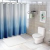 Shangniulu Blue Shower Curtain, Shower Curtains for Bathroom, Waterproof Shower Curtains Comes with Hooks