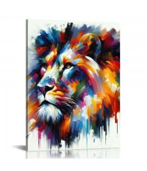 QKZF Wall Art Canvas Wall Art Printed on Canvas Picture Cool Artwork Gift Framed For Bathroom Living Room Bedroom Office Ready to Hang