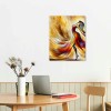 QKZF Canvas Wall Art Ballet Dancers Abstract Canvas Wall Art for Wall Decor Modern Canvas Wall Art for Home &amp; office Decoration