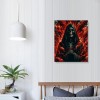 QKZF Canvas Wall Art, Skull Print Canvas Painting for Bedroom Living Room Kitchen Bathroom Corridor Dining Room Hotel Decor