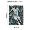 QKZF Canvas Wall Art,Football Wall Decor Bedroom for Living Room Sport Room Gift for Fan Football