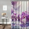 Shangniulu Printed Shower Curtain, Bathroom Decorative Partition Curtain, Modern Waterproof Fabric Shower Curtain With Hooks