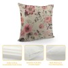 PHYHOO Throw pillows Covers Daisy Throw pillow Cover Outdoor Decorative Linen Farmhouse Decor Cushion Covers for Home Sofa Bed Couch 18X18Inch