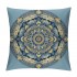 PHYHOO Short Plush pillow Covers Boho Mandala Floral Square pillow Case for Bedroom, Sofa, Car Decoration Both Sides