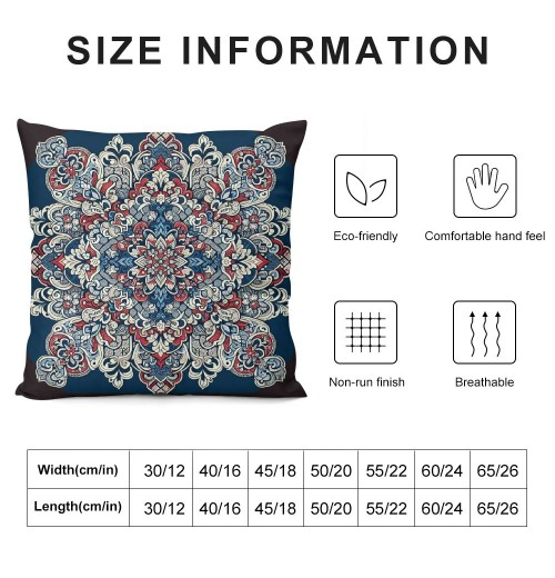 PHYHOO Short Plush pillow Covers Fashion Printed Square pillow Case for Bedroom, Sofa, Car Decoration Both Sides