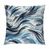 PHYHOO Short Plush pillow Covers Fashion Color Stripe Square pillow Case for Bedroom, Sofa, Car Decoration Both Sides