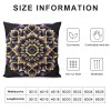 PHYHOO Fashion Bohemian Pattern Throw pillow Covers Square Decorative Cushion Case for Sofa Bench Car Bed