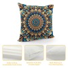 PHYHOO Fashion Bohemian Pattern Throw pillow Covers Square Decorative Cushion Case for Sofa Bench Car Bed